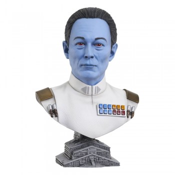 Star Wars: Ahsoka Legends in 3D Büste - Grand Admiral Thrawn Statue: Gentle Giant Star Wars: Ahsoka Legends in 3D Büste - Grand Admiral Thrawn Statue: Gentle Giant