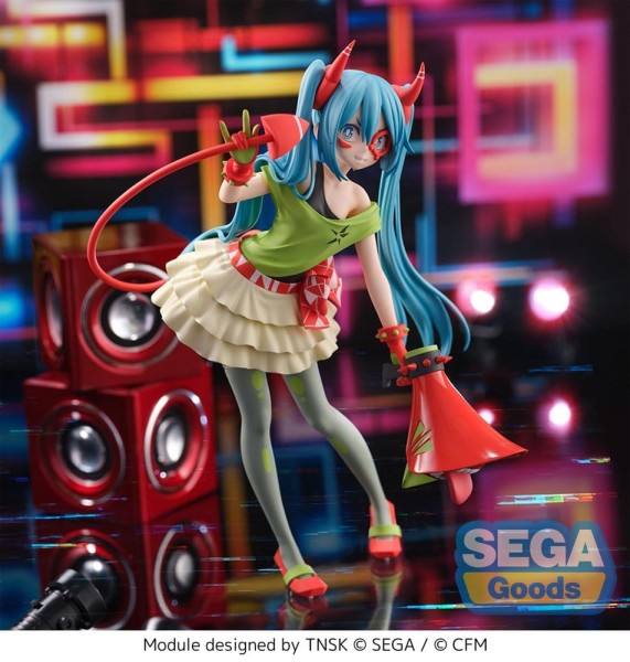 Hatsune Miku Project DIVA X - Hatsune Miku Figur / FIGURIZMa - DE:MONSTAR T.R.: Sega
