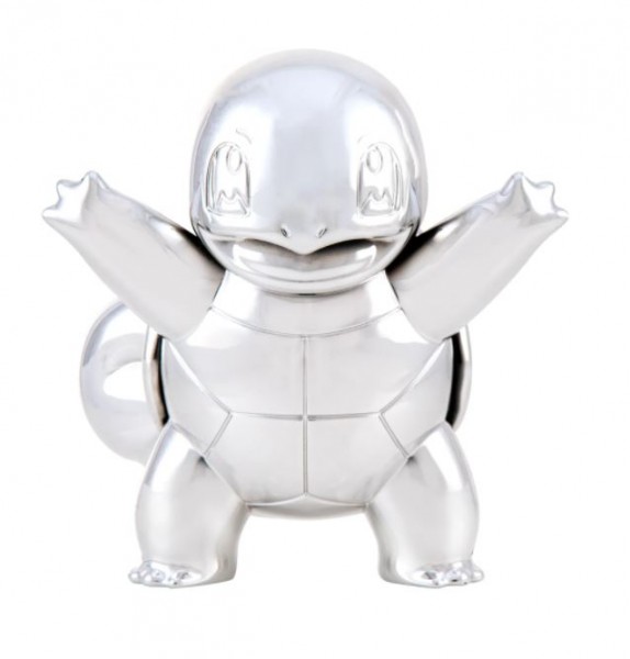 Pokémon - Schiggy Minifigur / 25. Jubiläum Select Battle Silber Version: BOTI