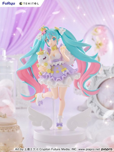 Hatsune Miku - Hatsune Miku Figur / Tenitol - Yumekawa Princess Lavender Version: Furyu