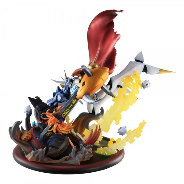 Digimon Adventure: Bokura no War Game! - Omegamon vs Diabolomon Statue / VS Series: MegaHouse