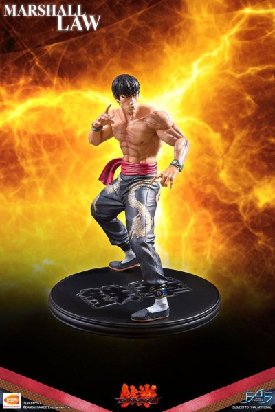 Tekken 3 - Marshall Law a Statue: First 4 Figures