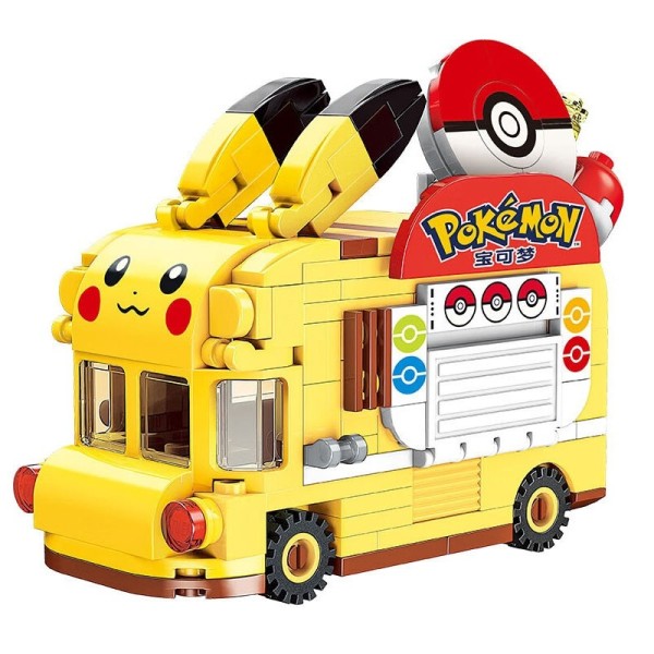 Pokémon - MINI POKEBALL CAR Set: KEEPPLEY BLOCK