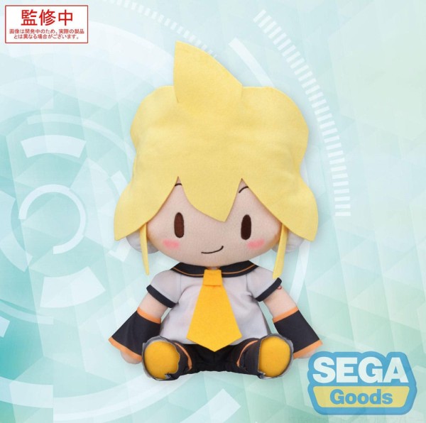 Character Vocal Series 02 - Kagamine Len Plüschfigur / Kagamine Rin/Len Fuwa Petit MEJ: Sega