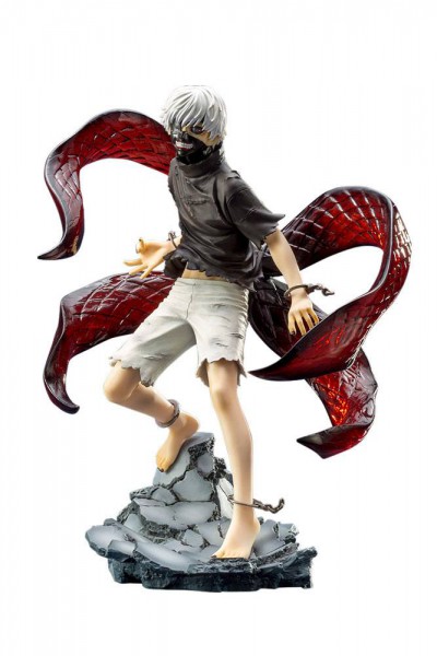 Tokyo Ghoul - Ken Kaneki Statue - ARTFXJ / Awakened Repaint Version: Kotobukiya