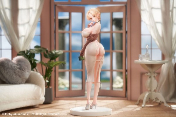 Original Character - Hitozuma Elf Statue / Illustration by Sue: Hobby Sakura