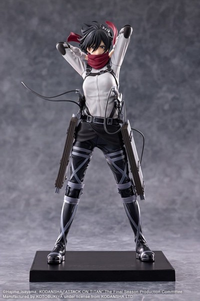 Attack on Titan: The Final Season - ikasa Ackerman Statue / Oshi Works: Kotobukiya