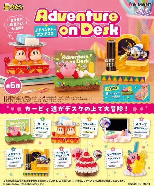 Kirby Adventure on Desk Minifiguren: Re-Ment