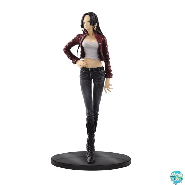 One Piece - Boa Hancock Figur - Jeans Freak / Jacke rot: Banpresto