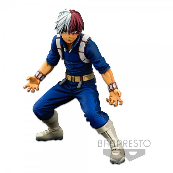 My Hero Academia - Shoto Todorok Figur / Colosseum Modeling Academy Super Master Stars Piece: Banpre