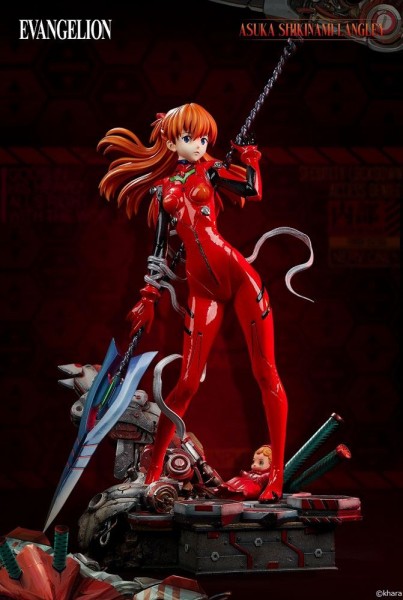 Evangelion 2.0 You Can (Not) Advance Wonder - Asuka Shikinami Langley Statue: Star Space