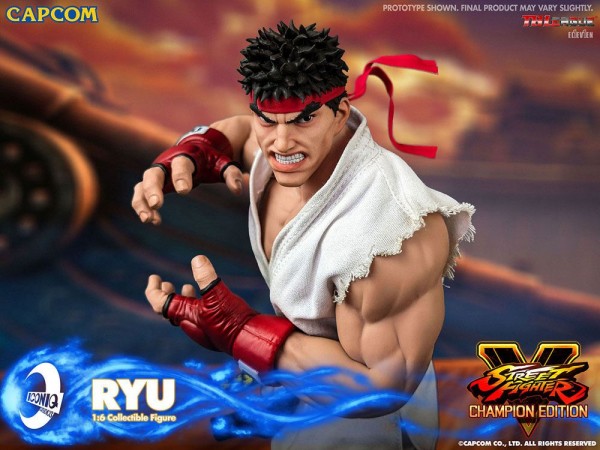 Street Fighter - Ryu Actionfigur: Iconiq Studios