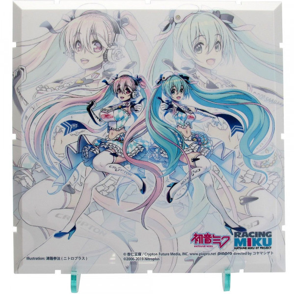 Dioramension - Racing Miku 2019 Pit Optional Panel Super Sonico Collab Version / Zubehör-Set: PLM