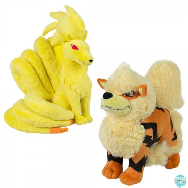 Pokemon - Vulona & Arkani Plüschfiguren: Tomy