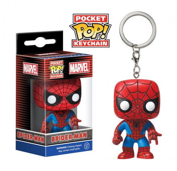 Marvel Comics Pocket POP! Vinyl Schlüsselanhänger Spider-Man 4 cm