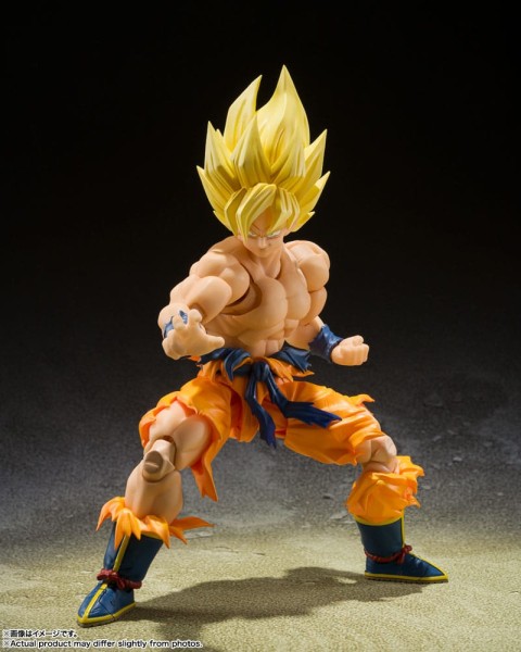 Dragon Ball Z - Super Saiyan Son Goku Actionfigur / S.H.Figuarts - Legendary Super Saiyan: Bandai Ta