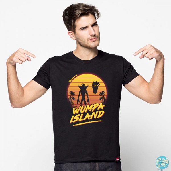 Welcome To Wumpa Island - Motivshirt Größe "XL" / Unisex: Pampling