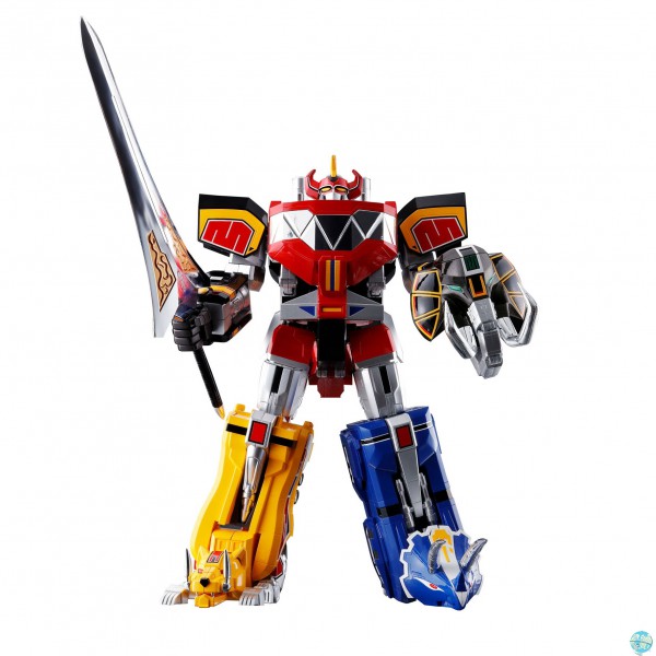 Power Rangers - Megazord Actionfiguren - 5er-Pack GX-72 / Chogokin Diecast: Bandai