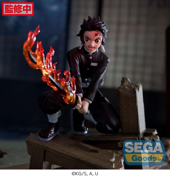 Demon Slayer: Kimetsu no Yaiba Xross Link Anime - Tanjiro Kamado Figur / Swordsmith Village Arc:-