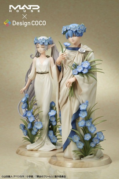 Frieren: Beyond Journey's End - Frieren & Himmel Statue / Art Nouveau Style: Design COCO