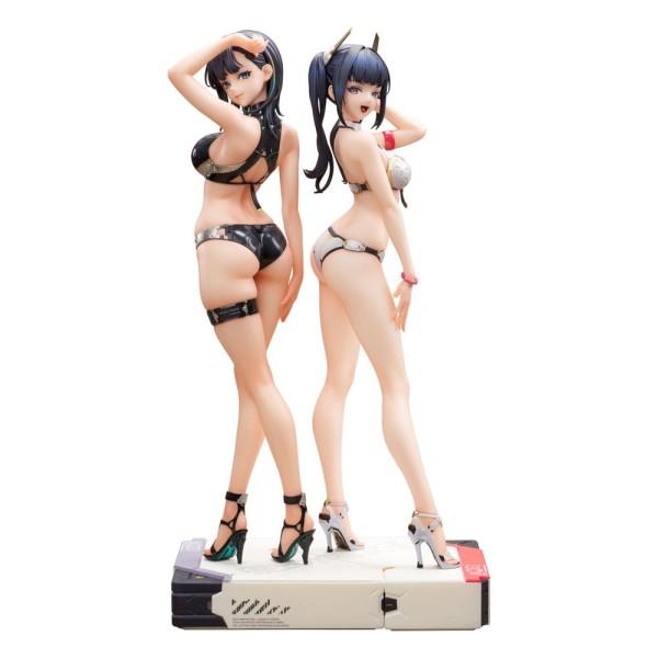 Original Character - Konno Ao & Hakuyou Maruko Statue / SSR: Infinity Studio