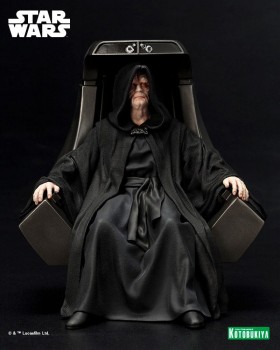 Star Wars: Return of the Jedi ARTFX+ - Emperor Palpatine Statue: Kotobukiya Star Wars: Return of the Jedi ARTFX+ - Emperor Palpatine Statue: Kotobukiya