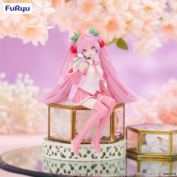 Hatsune Miku - Sakura Miku Noodle Stopper Figur / 2024: Furyu