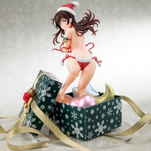 Rent-A-Girlfriend - Mizuhara Chizuru Statue / Santa Claus Bikini De Fluffy Version: Hakoiri Musume I