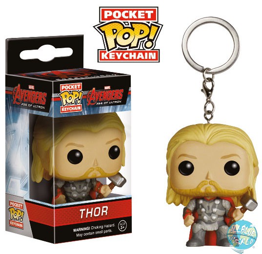 Avengers Age of Ultron Funko POP! Vinyl Schlüsselanhänger Thor 4 cm