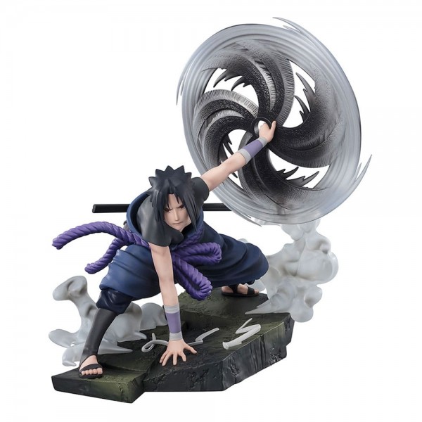 Naruto Shippuden - Sasuke Uchiha Statue / FiguartsZERO -The Light & Dark of the Mangekyo Sharingan-]