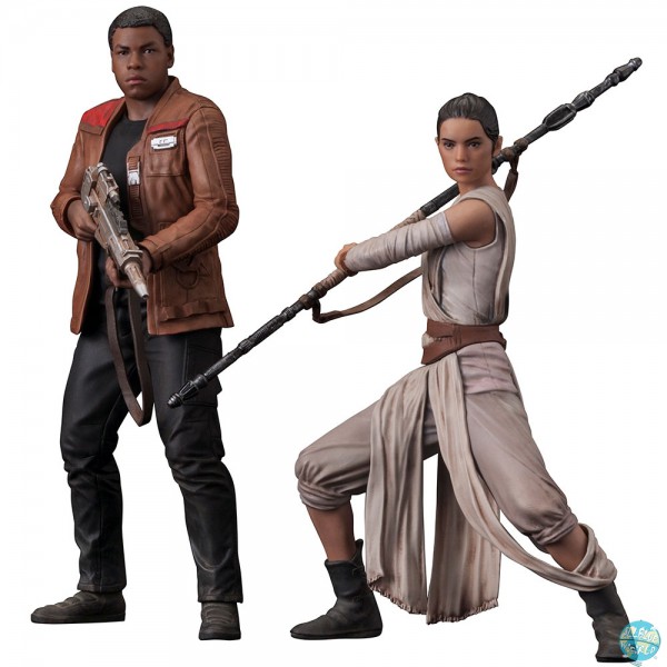 Star Wars Rogue One - Rey & Finn Doppel-Statue - ARTFX+: Kotobukiya