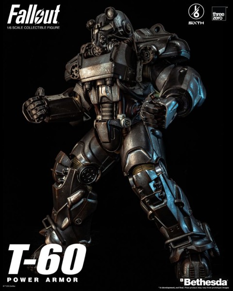 Fallout - T-60 Power Armor Actionfigur / FigZero: Threezero