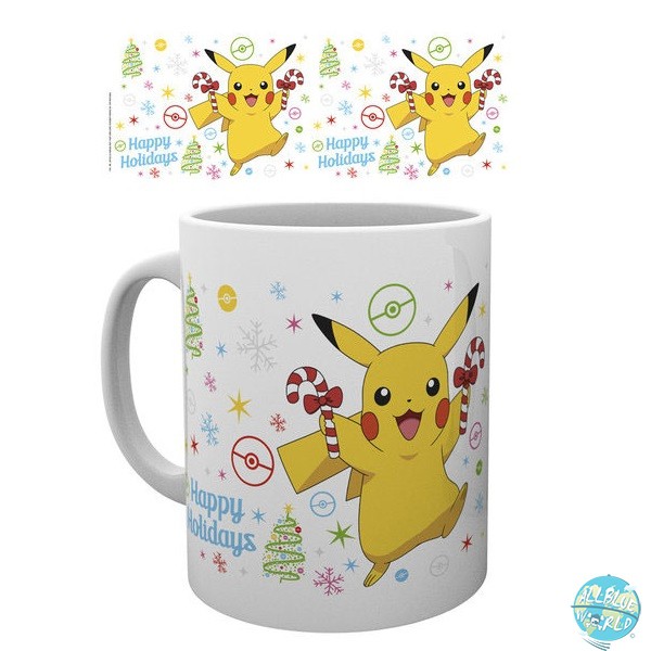 Pokemon - Tasse - Pikachu XMAS Motiv: GYE