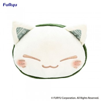 Nemuneko Cat - Green Scarf Ver. Plüschfigur: Furyu Nemuneko Cat - Green Scarf Ver. Plüschfigur: Furyu