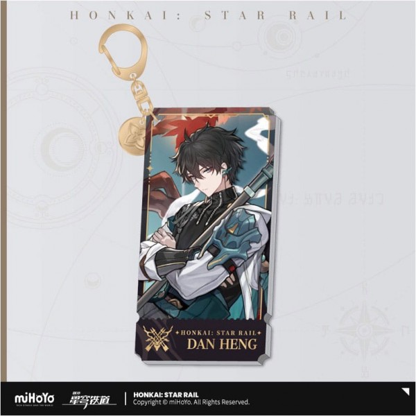 Honkai: - Star Rail Light Charakter Acryl Schlüsselanhänger / Dan Heng: MiHoYo