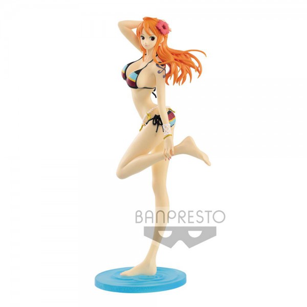 One Piece - Nami Figur / Glitter & Glamours - Walk Style Color Version A: Banpresto