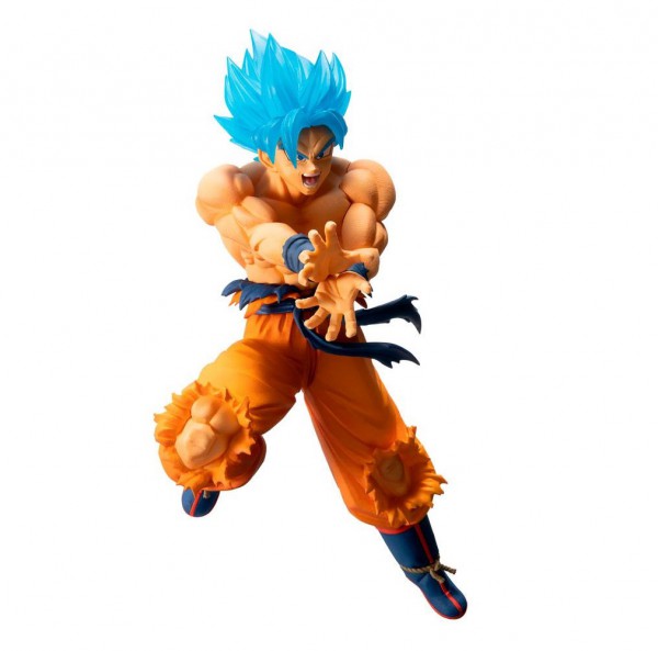 Dragon Ball Heroes - SSGSS Son Goku Figur / Ichibansho [BESCHÄDIGTE VERP.]: Bandai Ichibansho