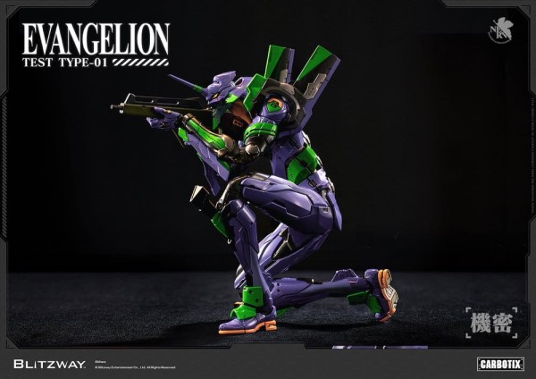 Evangelion Carbotix - Evangelion Unit-01 Actionfigur / Test Type (Standard Ver.): Blitzway