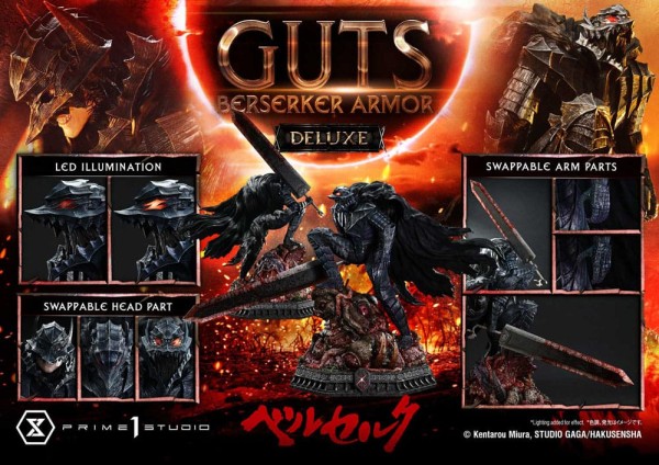 Berserk - Guts Statue / Ultimate Premium Masterline Series - Deluxe Version: Prime 1 Studio