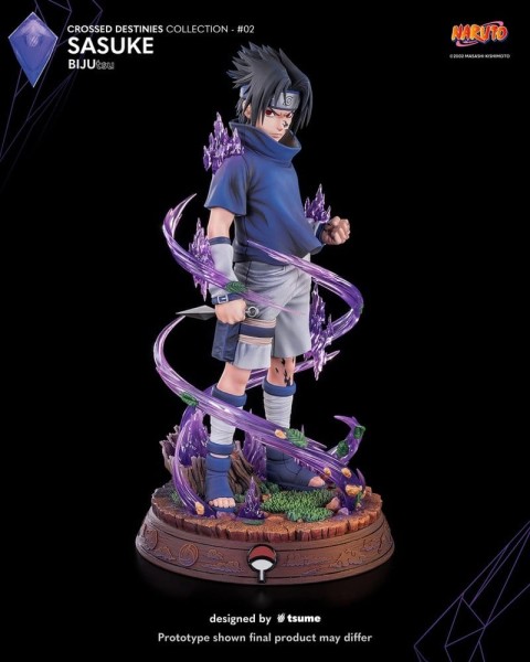 Naruto - Sasuke Figur / Bijutsu: Tsume