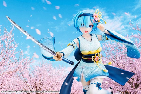 Re:ZERO -Starting Life in Another World - Rem Statue / Combat Outfit Version: Kadokawa