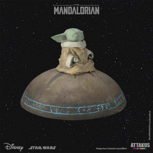 Star Wars The Mandalorian Classic Collection - Grogu Summoning the Force Statue: Attakus