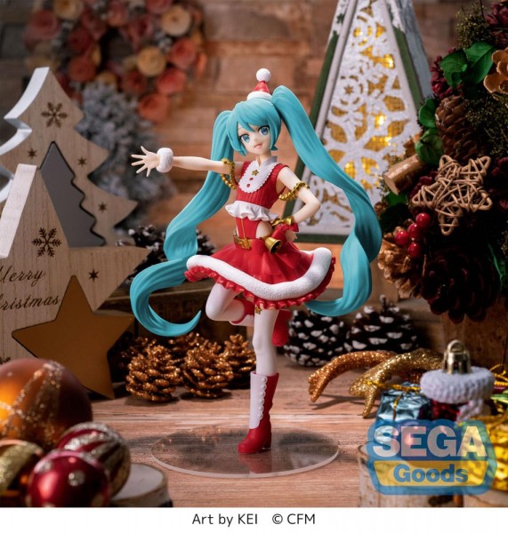 Hatsune Miku Luminasta - Hatsune Miku Christmas 2023 Statue: Sega