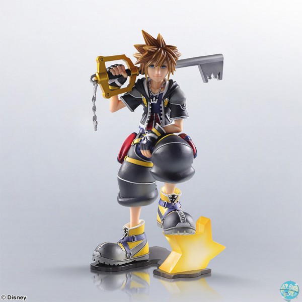 Kingdom Hearts II - Sora Statue - Static Arts: Square Enix