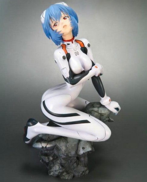 Neon Genesis Evangelion - Rei Ayanami Statue / Plugsuit Version [Beschädigte Verpackung]: Kotobukiya