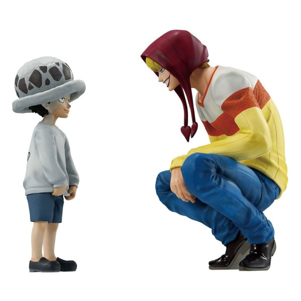 One Piece - Trafalgar Law & Corazon Statue / Ichibansho: Bapresto