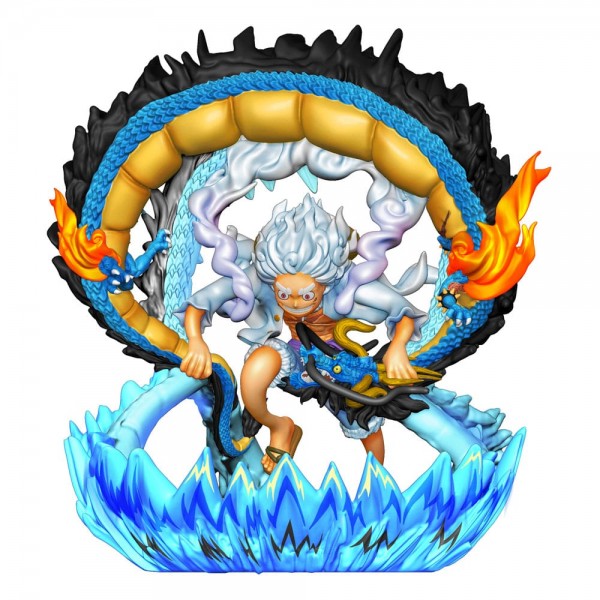 One Piece - Petitrama DX Mini-Statuen / Logbox Re Birth Gear Fifth Special Set: MegaHouse