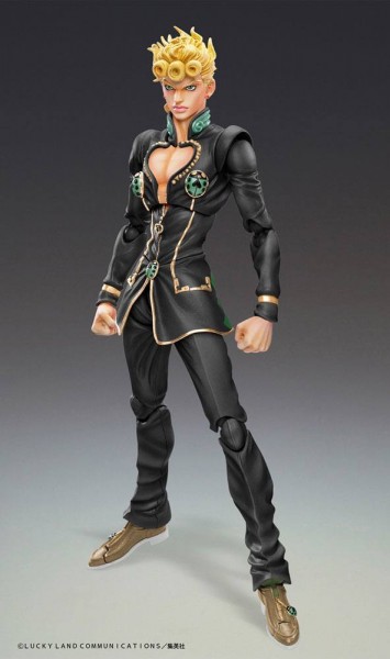 Jojo's Bizarre Adventure - Giorno Giovanna Actionfigur / Black Version: Medicos Entertainment