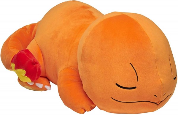 Pokemon - Schlafendes Glumanda Plüschfigur: Jazwares