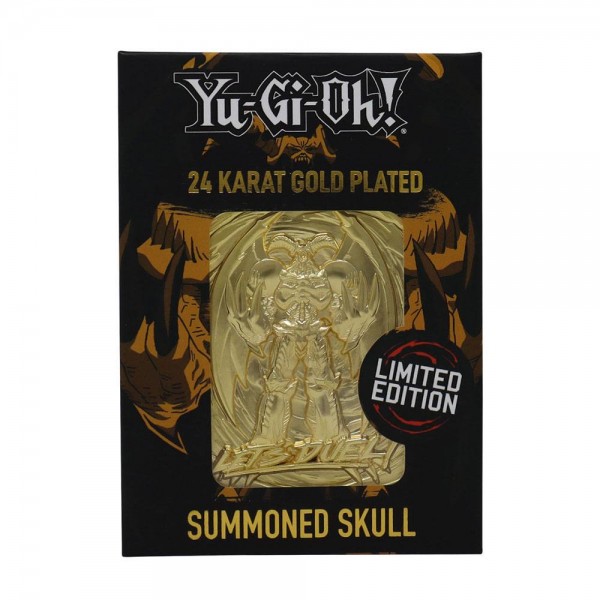 Yu-Gi-Oh! - Summoned Skull Karte / Replika (vergoldet): FaNaTik